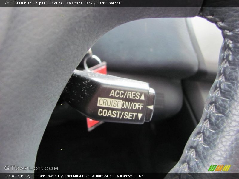 Kalapana Black / Dark Charcoal 2007 Mitsubishi Eclipse SE Coupe