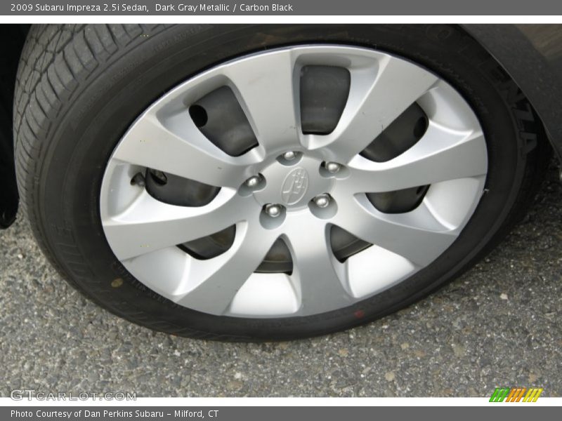 Dark Gray Metallic / Carbon Black 2009 Subaru Impreza 2.5i Sedan