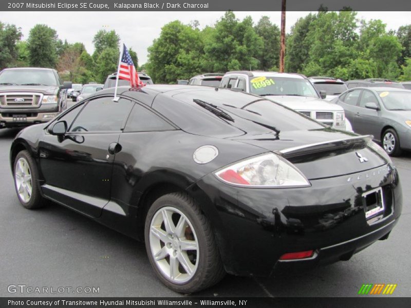Kalapana Black / Dark Charcoal 2007 Mitsubishi Eclipse SE Coupe