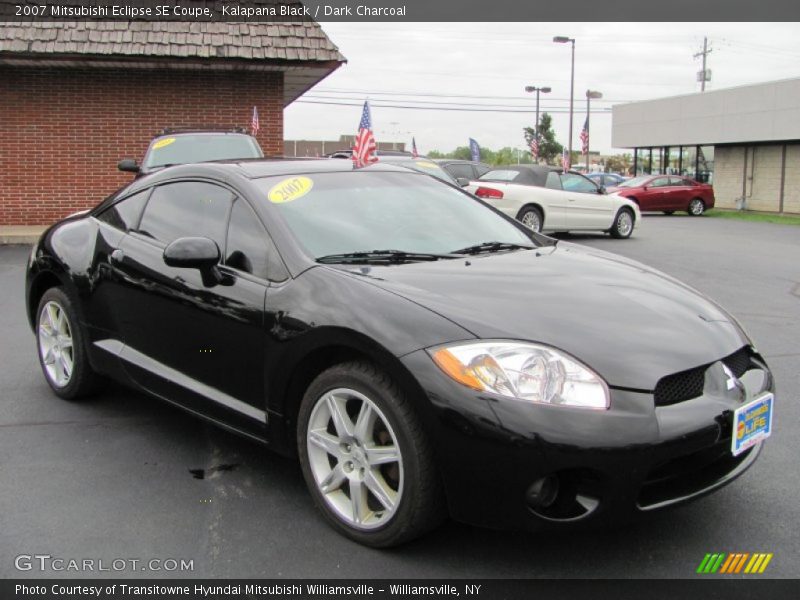 Kalapana Black / Dark Charcoal 2007 Mitsubishi Eclipse SE Coupe