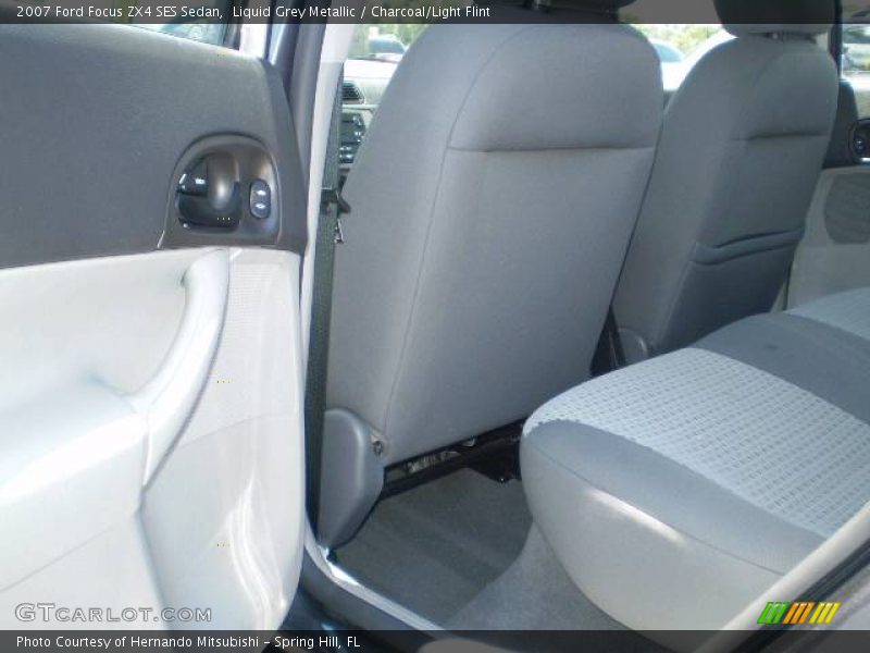 Liquid Grey Metallic / Charcoal/Light Flint 2007 Ford Focus ZX4 SES Sedan