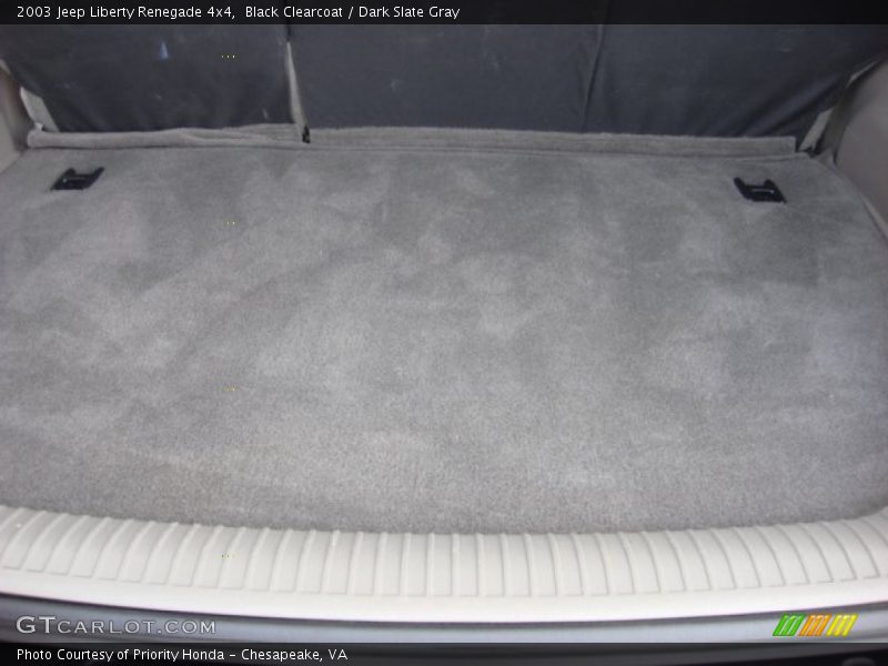 Black Clearcoat / Dark Slate Gray 2003 Jeep Liberty Renegade 4x4