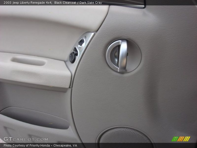 Black Clearcoat / Dark Slate Gray 2003 Jeep Liberty Renegade 4x4