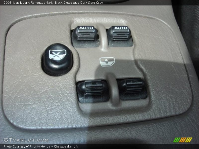 Black Clearcoat / Dark Slate Gray 2003 Jeep Liberty Renegade 4x4