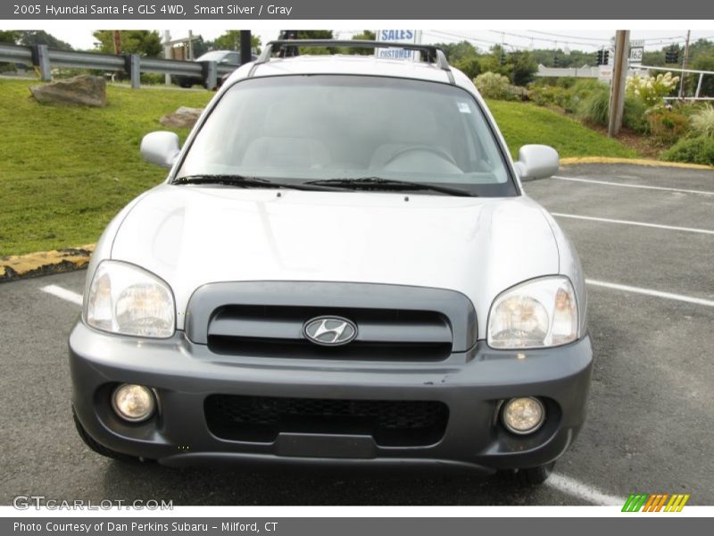 Smart Silver / Gray 2005 Hyundai Santa Fe GLS 4WD