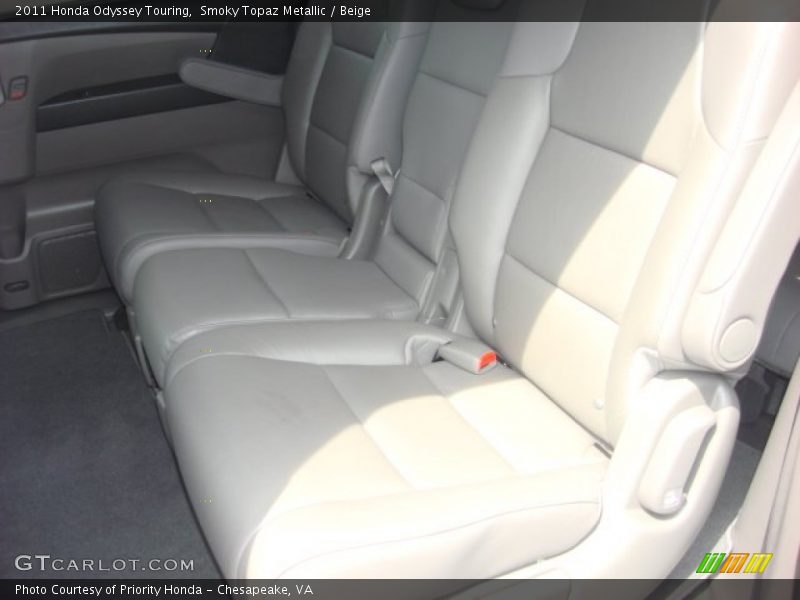 Smoky Topaz Metallic / Beige 2011 Honda Odyssey Touring