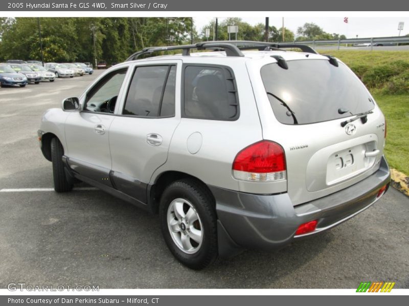 Smart Silver / Gray 2005 Hyundai Santa Fe GLS 4WD