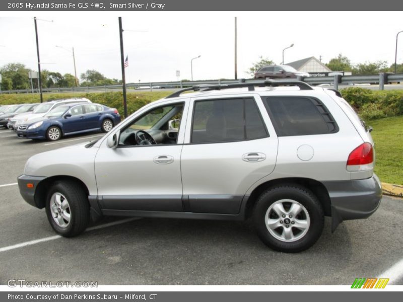 Smart Silver / Gray 2005 Hyundai Santa Fe GLS 4WD