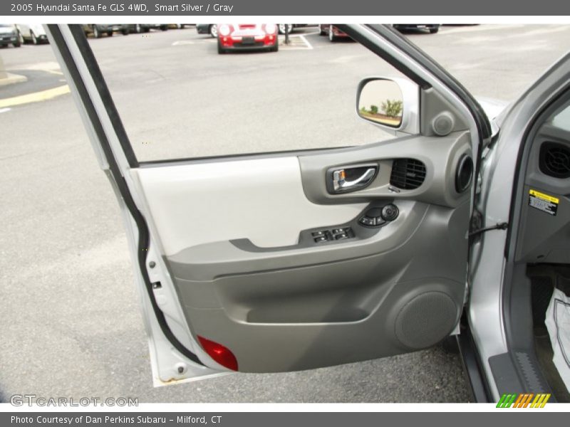 Smart Silver / Gray 2005 Hyundai Santa Fe GLS 4WD