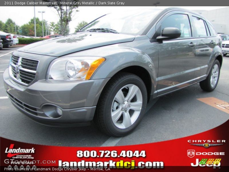 Mineral Gray Metallic / Dark Slate Gray 2011 Dodge Caliber Mainstreet