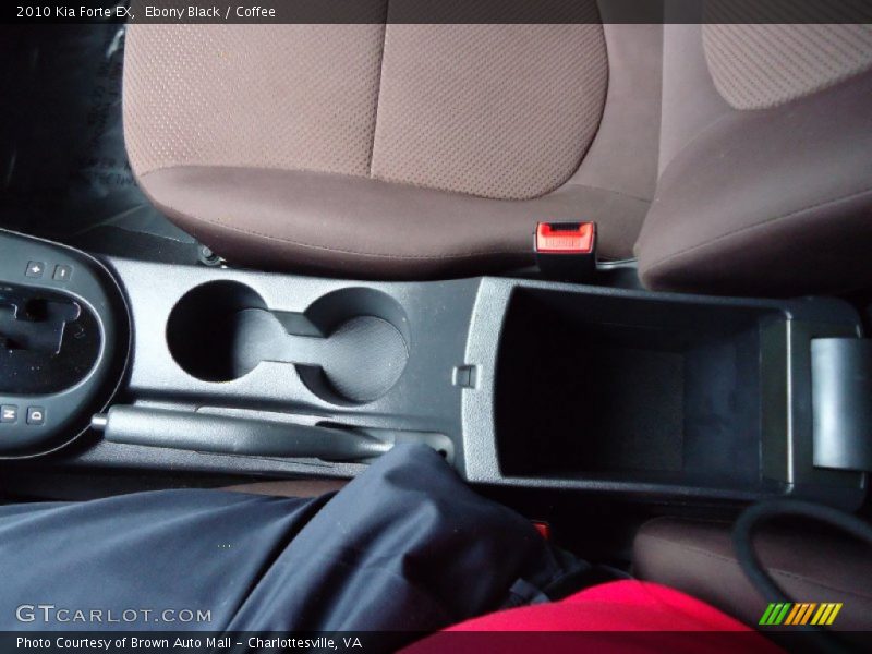 Ebony Black / Coffee 2010 Kia Forte EX