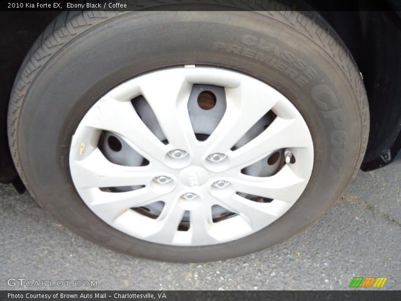 Ebony Black / Coffee 2010 Kia Forte EX