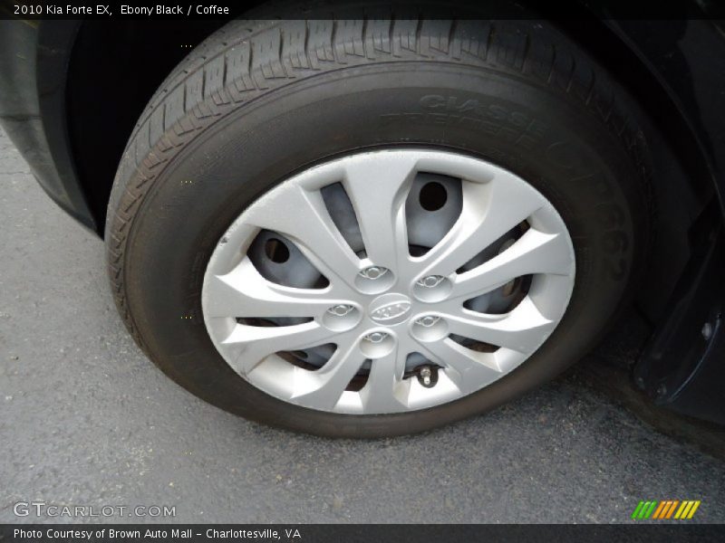 Ebony Black / Coffee 2010 Kia Forte EX