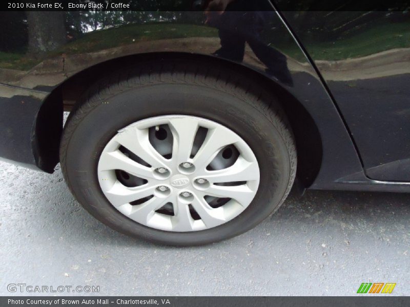 Ebony Black / Coffee 2010 Kia Forte EX