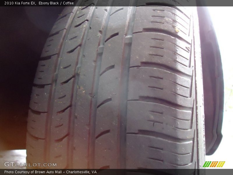 Ebony Black / Coffee 2010 Kia Forte EX