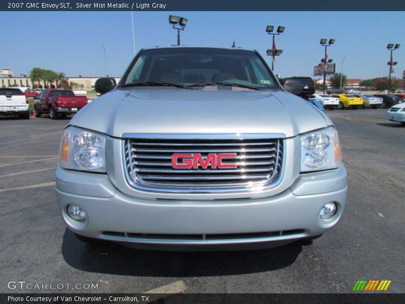 Silver Mist Metallic / Light Gray 2007 GMC Envoy SLT