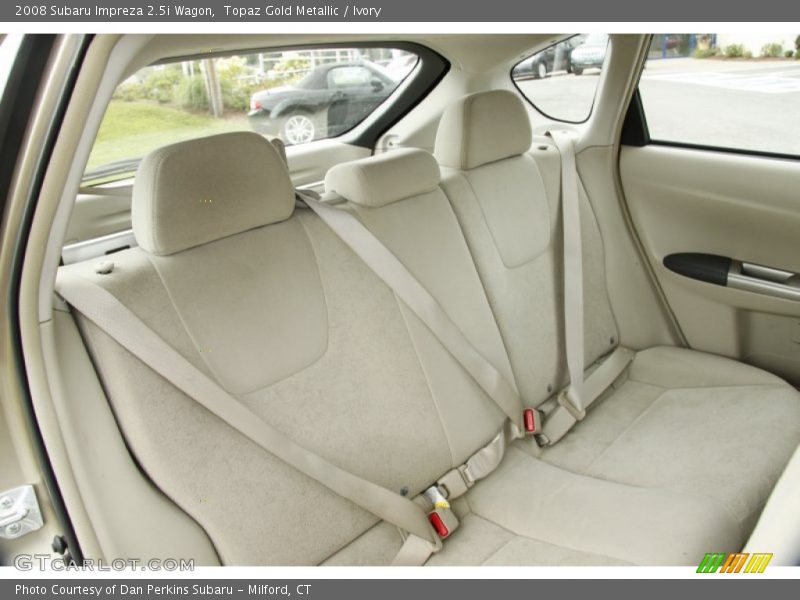 Topaz Gold Metallic / Ivory 2008 Subaru Impreza 2.5i Wagon