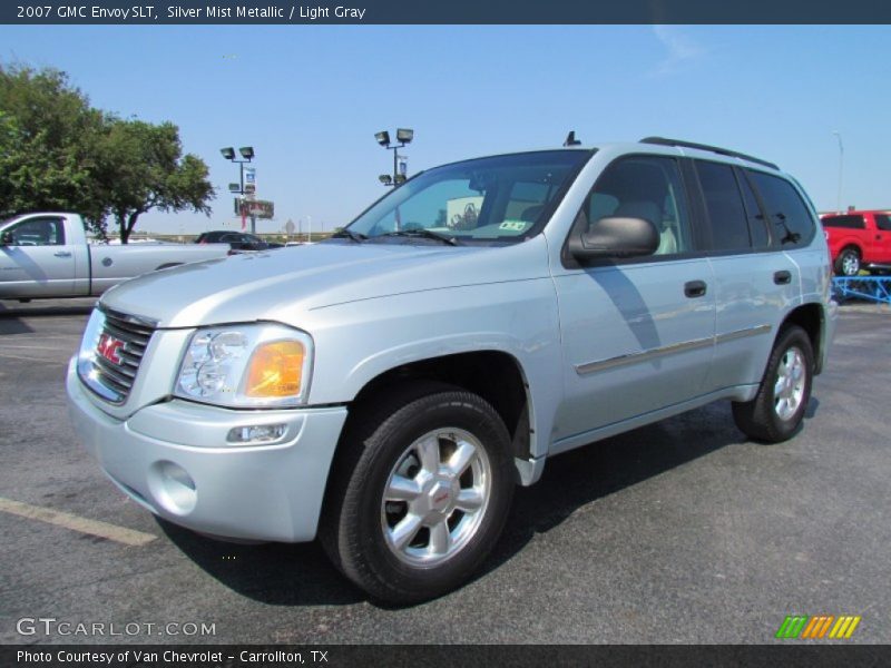 Silver Mist Metallic / Light Gray 2007 GMC Envoy SLT