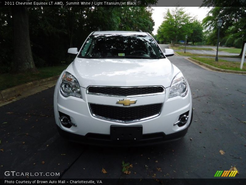 Summit White / Light Titanium/Jet Black 2011 Chevrolet Equinox LT AWD