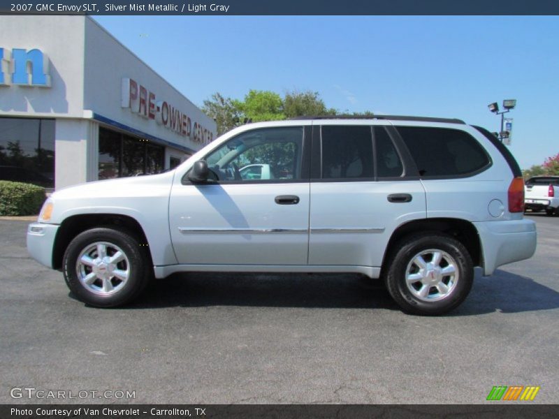 Silver Mist Metallic / Light Gray 2007 GMC Envoy SLT