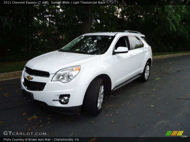 Summit White / Light Titanium/Jet Black 2011 Chevrolet Equinox LT AWD