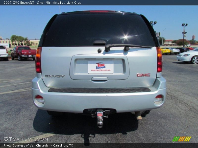 Silver Mist Metallic / Light Gray 2007 GMC Envoy SLT