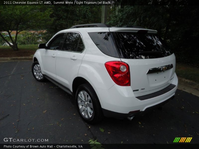 Summit White / Light Titanium/Jet Black 2011 Chevrolet Equinox LT AWD