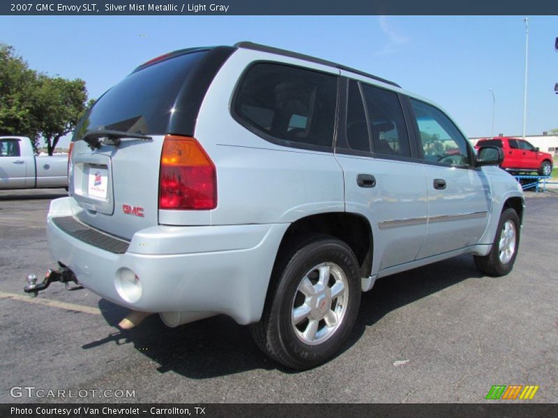 Silver Mist Metallic / Light Gray 2007 GMC Envoy SLT