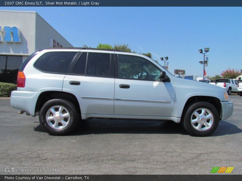 Silver Mist Metallic / Light Gray 2007 GMC Envoy SLT