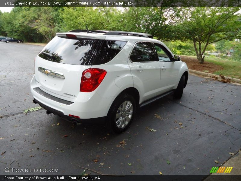 Summit White / Light Titanium/Jet Black 2011 Chevrolet Equinox LT AWD