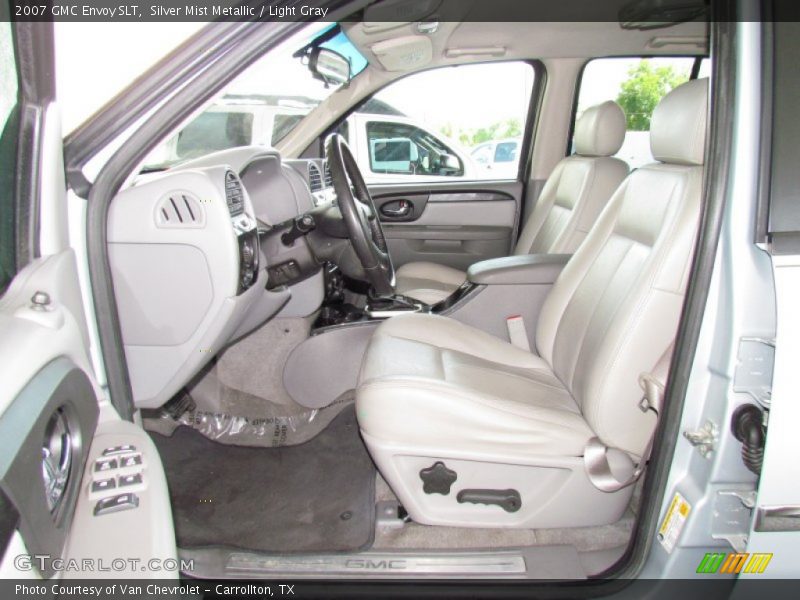 Silver Mist Metallic / Light Gray 2007 GMC Envoy SLT