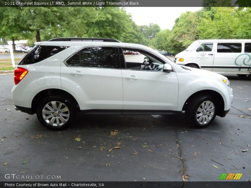 Summit White / Light Titanium/Jet Black 2011 Chevrolet Equinox LT AWD