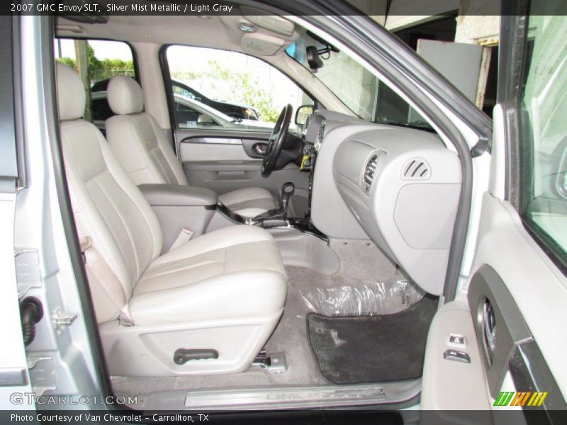 Silver Mist Metallic / Light Gray 2007 GMC Envoy SLT