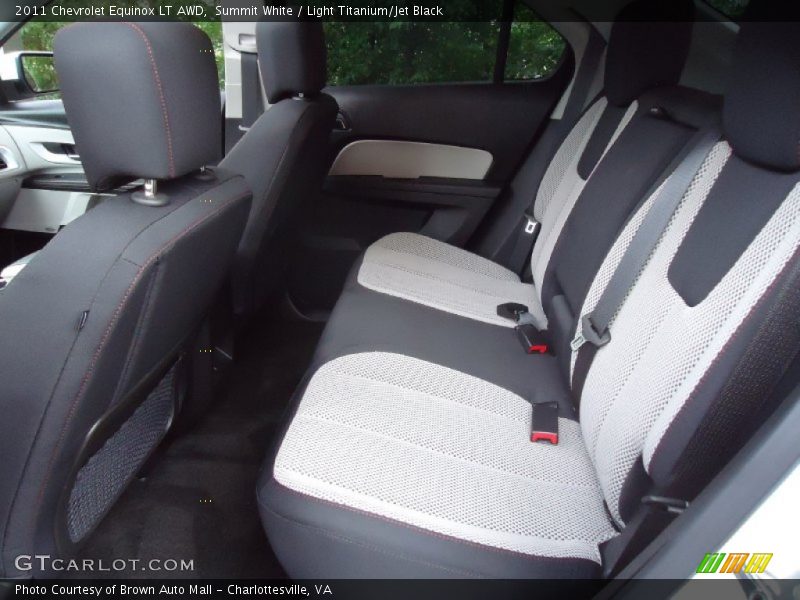  2011 Equinox LT AWD Light Titanium/Jet Black Interior