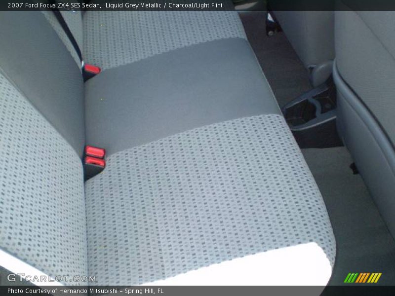 Liquid Grey Metallic / Charcoal/Light Flint 2007 Ford Focus ZX4 SES Sedan