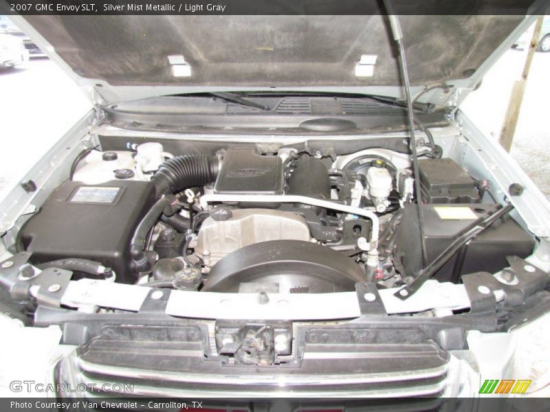 Silver Mist Metallic / Light Gray 2007 GMC Envoy SLT