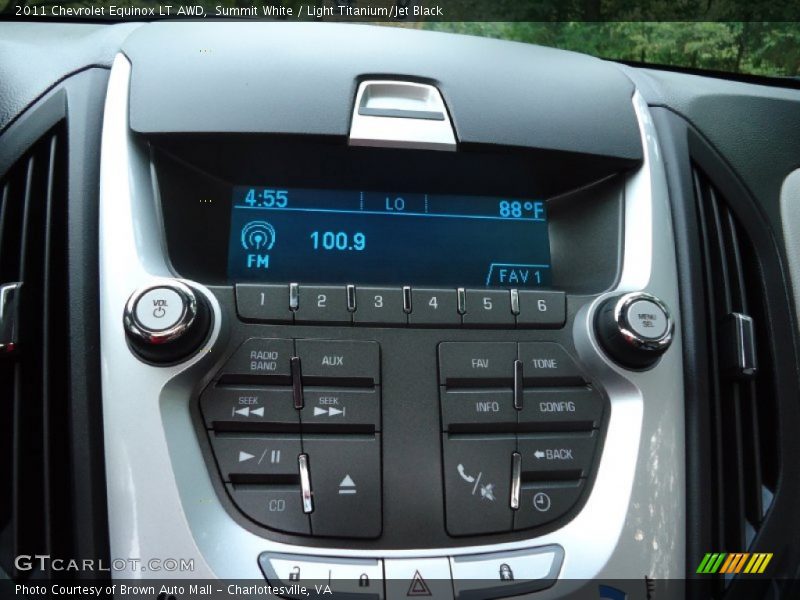 Audio System of 2011 Equinox LT AWD