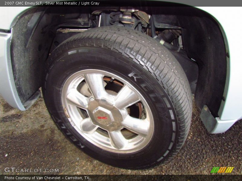 Silver Mist Metallic / Light Gray 2007 GMC Envoy SLT