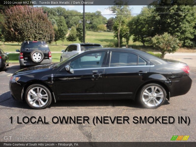 Tuxedo Black Metallic / Dark Charcoal 2010 Lincoln MKZ FWD