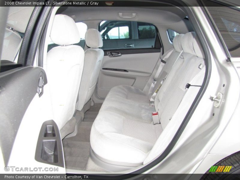 Silverstone Metallic / Gray 2008 Chevrolet Impala LT