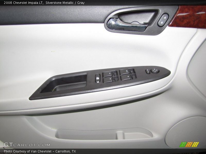 Silverstone Metallic / Gray 2008 Chevrolet Impala LT