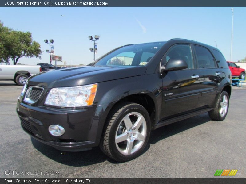 Carbon Black Metallic / Ebony 2008 Pontiac Torrent GXP