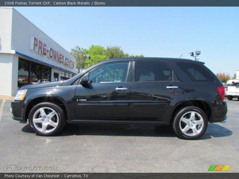 Carbon Black Metallic / Ebony 2008 Pontiac Torrent GXP