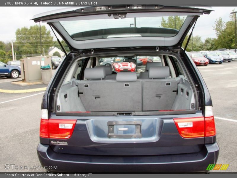 Toledo Blue Metallic / Sand Beige 2005 BMW X5 4.4i