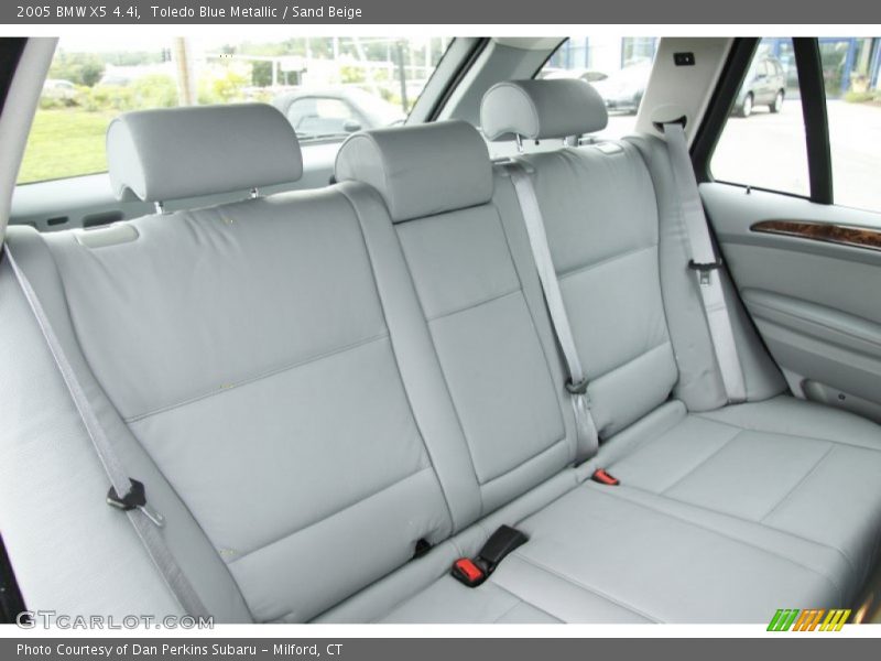 Toledo Blue Metallic / Sand Beige 2005 BMW X5 4.4i