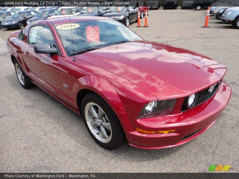Front 3/4 View of 2006 Mustang GT Deluxe Coupe