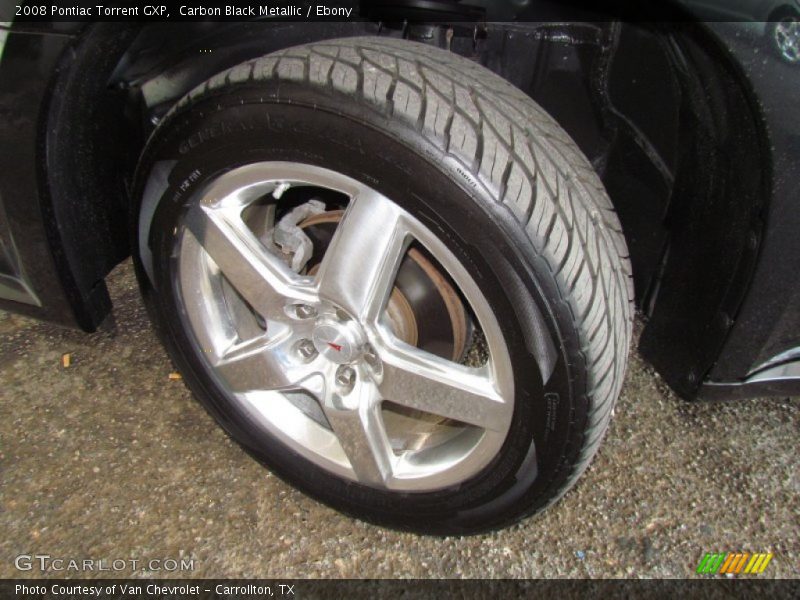 Carbon Black Metallic / Ebony 2008 Pontiac Torrent GXP