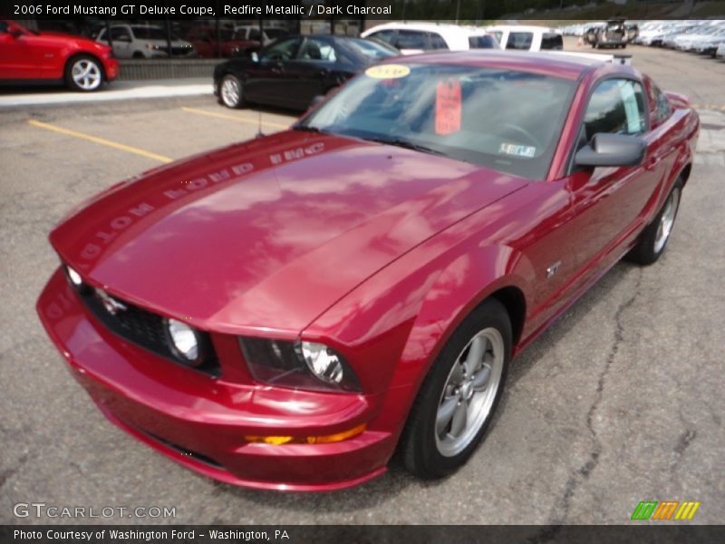 Front 3/4 View of 2006 Mustang GT Deluxe Coupe