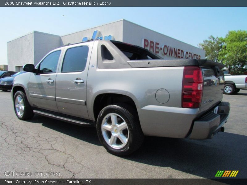 Graystone Metallic / Ebony 2008 Chevrolet Avalanche LTZ