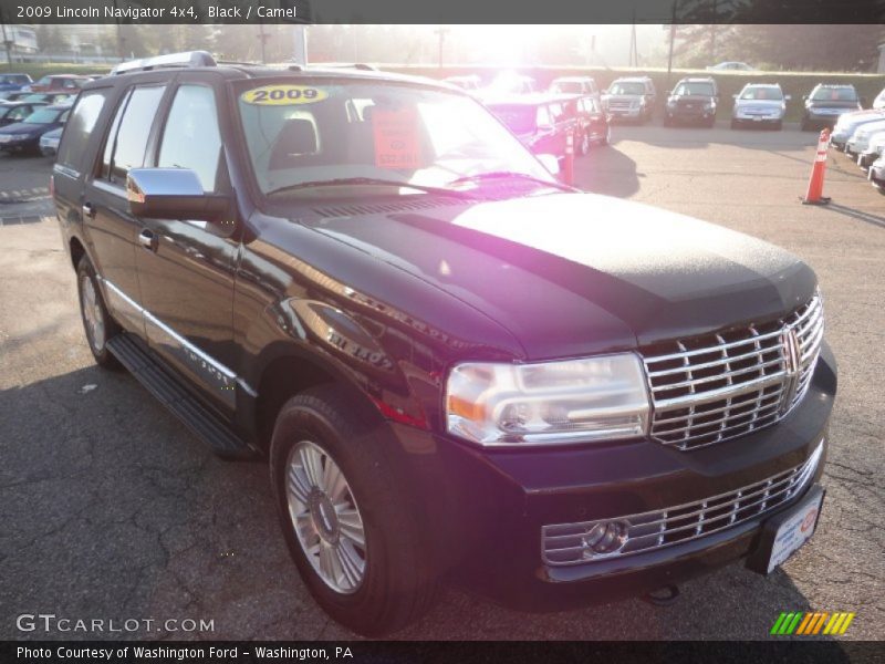 Black / Camel 2009 Lincoln Navigator 4x4